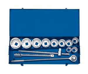 Draper Set Bussole Bi-Hex Metric 13 Pezzi 1in Attacco Quadrato 16441