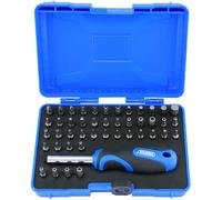 Draper Set cacciavite di sicurezza 82399 Punta e cacciavite di sicurezza, nero, blu e argento (45 pezzi)