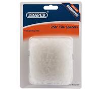 Draper Spaziatori Per Piastrelle 3Mm Circa 250 Per Posizionamento Accurato 82757