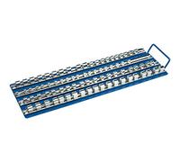 Draper ST80B socket Retaining bar Carrier, blu, 1/4/3/8/1/2-inch quadrangolare