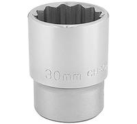 Draper T-MM/B 3/4 - Bussola a 12 punti (30 mm), blu, 30 mm