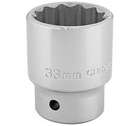 Draper T-MM/B 3/4 - Bussola a 12 punti (33 mm), blu, 33 mm