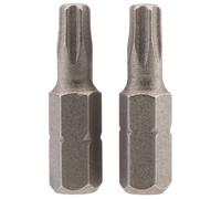 Draper T25 Screwdriver Bit 1/4" Hex 25Mm Long T25 (Confezione Da 2) 66431