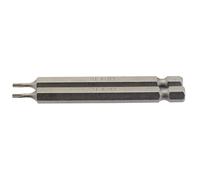 Draper T6 Torx Star Screwdriver Bit 1/4" Hex 75Mm Lungo (Confezione Da 2) 66827