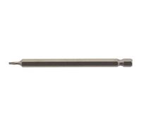 Draper T7 Torx Star Screwdriver Bit 1/4" Hex 100Mm Lungo (Confezione Da 1) 66906
