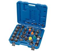Draper Tappo Radiatore Pressione Test Kit 32 Pezzi Mano Pompa IN Asta & Psi