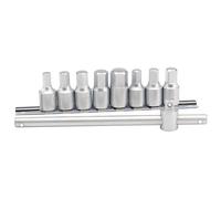 Draper Tappo Scarico Chiave Set 1cmD 10 Pezzi 8 Assortiti Taglie & T Barra 38329
