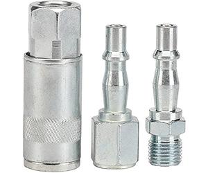 Draper Tools Eac BSP Air Line Coupling set, blu, 1/10,2 cm, set da 3 pezzi