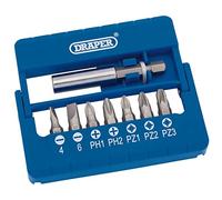 Draper Tools MBH8 cacciavite magnetico e trapano, blu, set da 8 pezzi