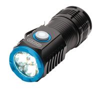 Draper Torcia tascabile ricaricabile a LED - 3 x 8W / 1800 lumen