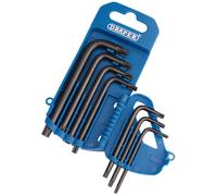 Draper Torx Star Chiave Set 7 Pezzi Imballato IN Plastica Sostegno T10 Fino T40