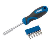 Draper Torx Star Impugnatura Morbida Screwdriver Punta Set 7 PC 0.6cm Magnetico