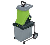 Draper Trituratore elettrico da giardino 2500 W, 230 V, cippatrice rapida per legno, strumento di pulizia del giardino, mulcher da 50 l, capacità di triturazione 65 kg/h, lunghezza cavo 3 m, 97973