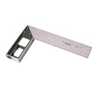 Draper Try Mitre Square 150Mm Lama In Acciaio Lucido Graduata Mm E 1/16” 18952