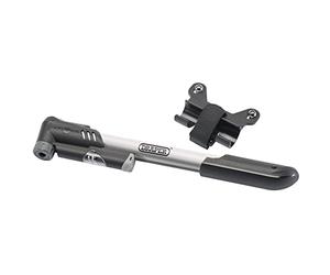 Draper Unisex 57379 - Pompa a mano per bicicletta a doppio connettore, colore: Argento