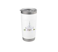 Draper Utah Temple, amo vedere il mio tempio, colore Bicchiere termico in acciaio inox doppia parete