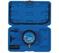 Draper Vuoto Pressione Test Kit 5 Pezzi Aria Perdite Misfires Turbo Ecc. 35881