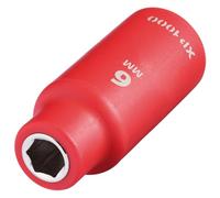 Draper XP1000 18710 - Bussola VDE, 1/4", 6 mm
