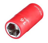 Draper XP1000 VDE Presa Isolata 1/2"D 16Mm 6 Punti Lunghezza Standard 17809