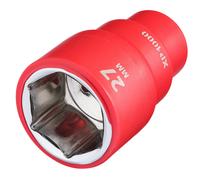 Draper XP1000 VDE Presa Isolata 1/2"D 27mm 6 Punti Lunghezza Standard 18043