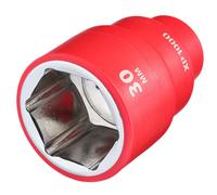 Draper XP1000 VDE Presa Isolata 1/2"D 30Mm 6 Punti Lunghezza Standard 18045