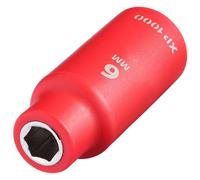Draper XP1000 VDE Presa Isolata 1/4"D 6mm 6 Punti Lunghezza Standard 18710