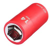 Draper XP1000 VDE Presa Isolata 3/8"D 14mm 6 Punti Lunghezza Standard 17641