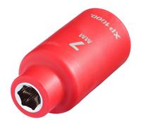 Draper XP1000 VDE Presa Isolata 3/8"D 7mm 6 Punti Lunghezza Standard 16336