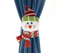 Drapery Tie Backs For Drapes | Christmas Fastening Decor | Drapery Holders, For Home Kitchen Living Room Bathroom Entryway Workplace Apartment