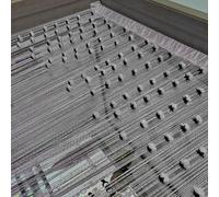 Drappo per porta d'ingresso, decorazione per la privacy, drappeggio per porta, decorazione per la stanza, nappe con cornice a rosa, pannello per finestra, decorazione per la casa