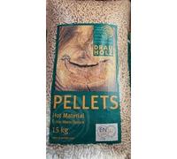 Drau Holz Pellets EN Plus A1, Combustibile Solido, Abete, 15 kg, Bianco