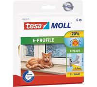 Draught Excluder Tesa 9 Mm X 6 M White NUOVO