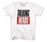 Draught Talking Heads T Shirt David Byrne Colours White XL