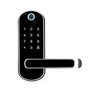 DRAUXI APP Fingerprint Smart Lock, WiFi App Waterproof tasto Pincode Tastiera Porta elettronica Serratura, blocco a telecomando biometrico Casa/Camera da letto/Ufficio