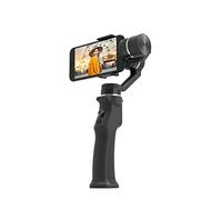 DRAUXI Stabilizzatore cardanico palmare a 3 assi wireless for videoregistratore treppiede for smartphone con supporto for telefoni cellulari Trasmissione in diretta(No bag)