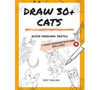 Draw 30+ cats: Quick freehand sketch