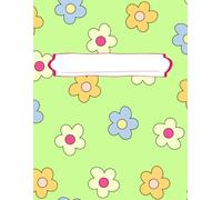 Draw And Write Paper For Kids: Primary Story Journal Grades K-2. Handwriting Notebook For Kids. Blank Dotted Lined Paper. Large 8.5'' x 11'' Size. 120 White Pages. Colorful Doodle Flowers Cover.