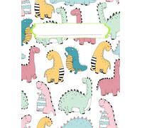 Draw And Write Paper For Kids: Primary Story Journal Grades K-2. Handwriting Notebook For Kids. Blank Dotted Lined Paper. Large 8.5'' x 11'' Size. 120 ... Lovely Cover with Funny Doodle Dinosaurs.