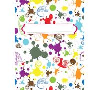 Draw And Write Paper For Kids: Primary Story Journal Grades K-2. Handwriting Notebook For Kids. Blank Dotted Lined Paper. Large 8.5'' x 11'' Size. 120 White Pages. Funny Colorful Cover.