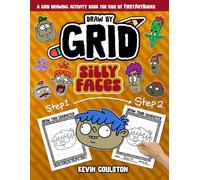 Draw by Grid: Silly Faces: A Grid Drawing Activity Book for Kids from FirstArtBooks