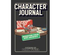 Draw Steel Character Journal: Register your Epic Journey (Dark Grey Cover)