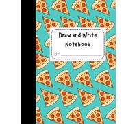 Draw & Write Journal for kids, 8.5"x11": half page lined paper with dotted midline and picture box