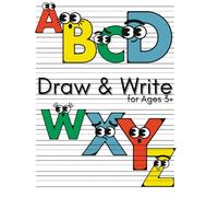 Draw & Write Workbook for Ages 3+: Help your Child Develop Communication Skills with this Wonderful Workbook for children from 3 years old! Practice for Kids with Pen Control, Line Tracing, Letters!