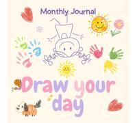 Draw Your Day B&W edition: Drawing & Reflection Book for all kids and with ADHD, Autism, Dyslexia & all creative minds
