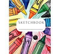 Draw Your World: Sketchbook for Curious Artists, Sketchbook for Young Artists for Freedom of Artistic Expression 100 Cream-Colored Pages,Hardcover, ... Colorful,Lay-flat Binding, 20 x 27 cm format