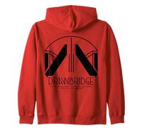 Drawbridge Logo Death Stranding Video Gaming Merch Felpa con Cappuccio