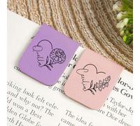 Drawelry Segnalibro Personalizzato, Segnalibro magnetico personalizzato in pelle con lettera, Segnapagina Magnetici Segnalibri Clip per Libri, Agenda, Studio e Regalo (A10)