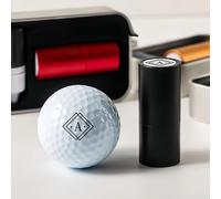 Drawelry Timbro Personalizzato per Pallina da Golf,Personalizza la Tua Pallina da Golf Regali per Golfisti Sport, per Pallina da Golf e marcatore con monogramma per Golfisti, papà (A13)