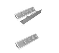 Drawer Bracket Heavy Duty 4-inch 90-Degree Mount for Kitchen False Front Support