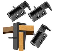 Drawer Fixing Clip - 15-20mm Wardrobe Closing Board Clip, 4 Pieces Jig Accessory, Wood Board Install Clips | Cabinet Installation Clamps For Cabinets, Ceiling, Scribing, Wardrobe, Woodworking